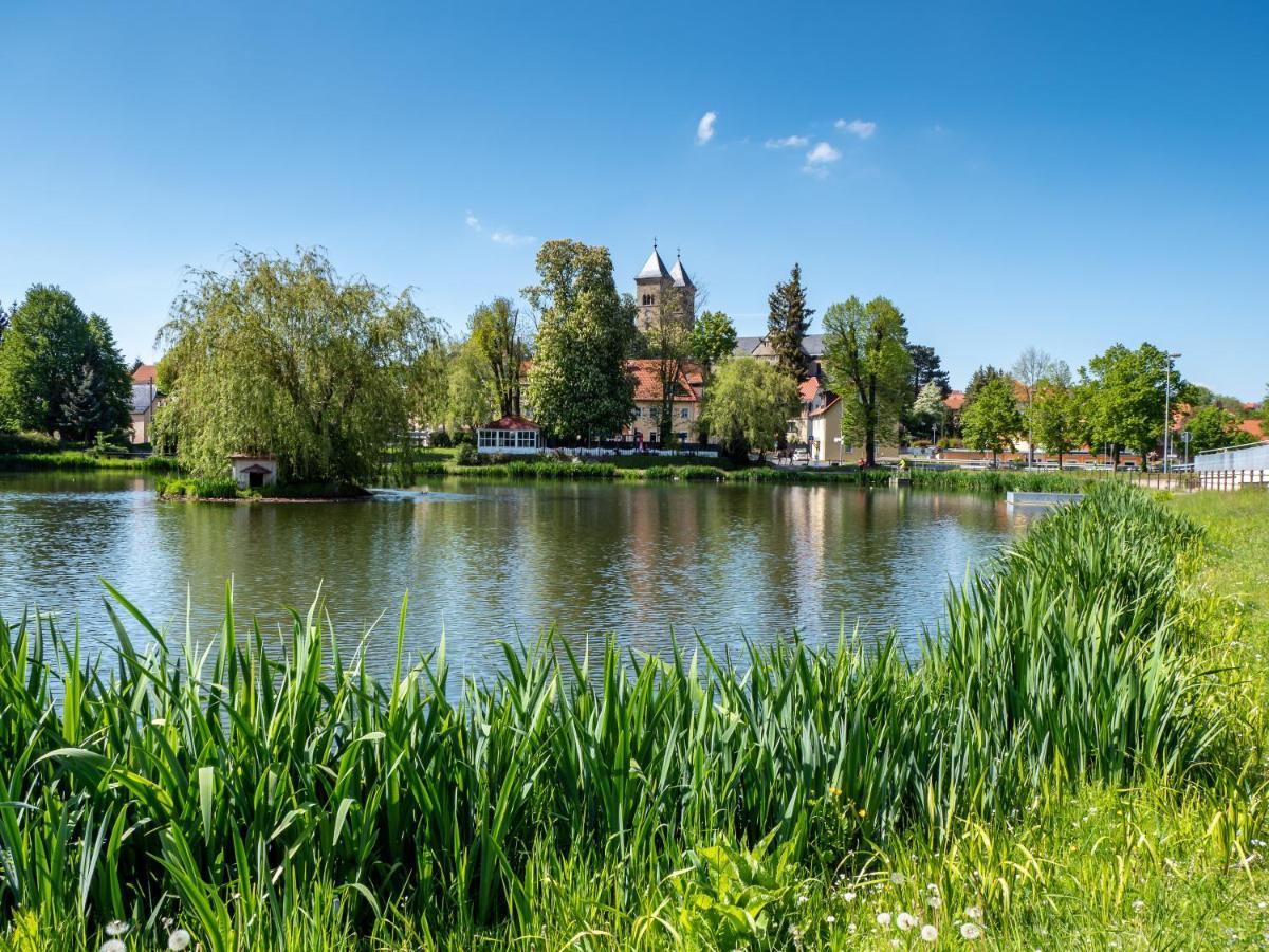 Ferienwohnung Am Kurpark باد كلوسترلاوسنيتز المظهر الخارجي الصورة