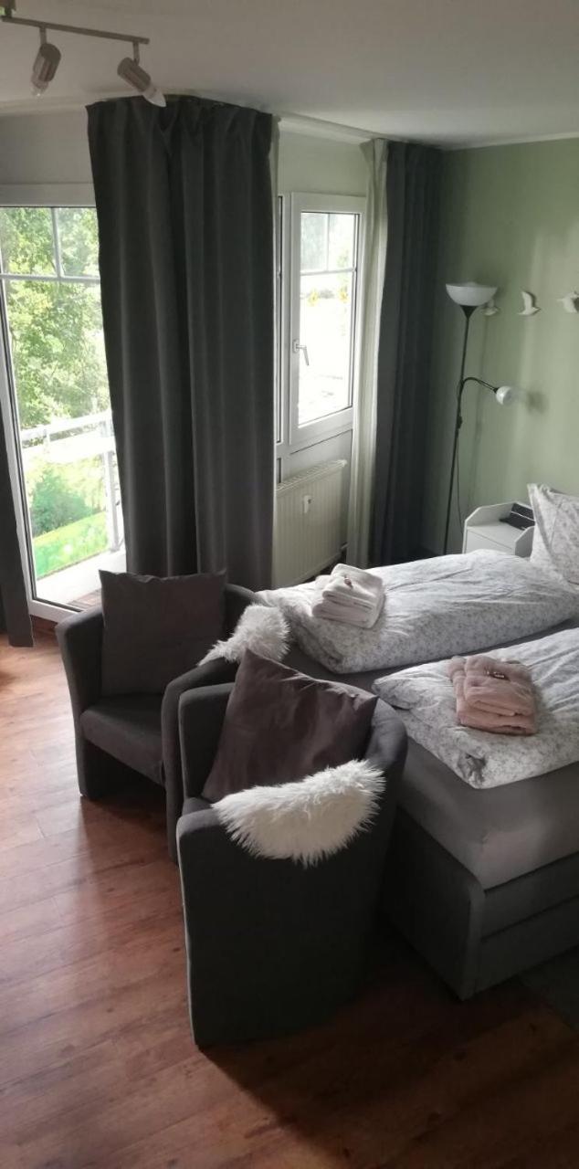 Ferienwohnung Am Kurpark باد كلوسترلاوسنيتز المظهر الخارجي الصورة